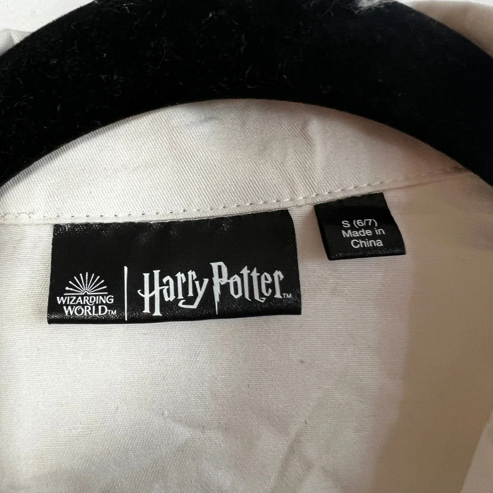 Harry Potter Wizarding World Herbology Button Up‎ Shirt Size 6/7